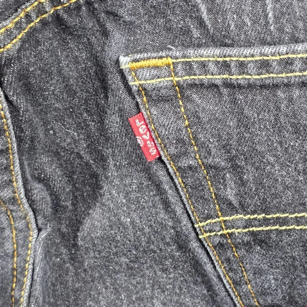 Levi's‎ 501 Button Fly Jeans Mens W40 L34 Dark Wash Straight Leg Made in Mexico